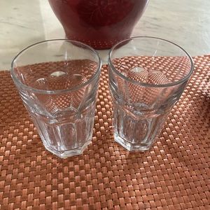 Libbey Drinking glasses (2) Firm Price